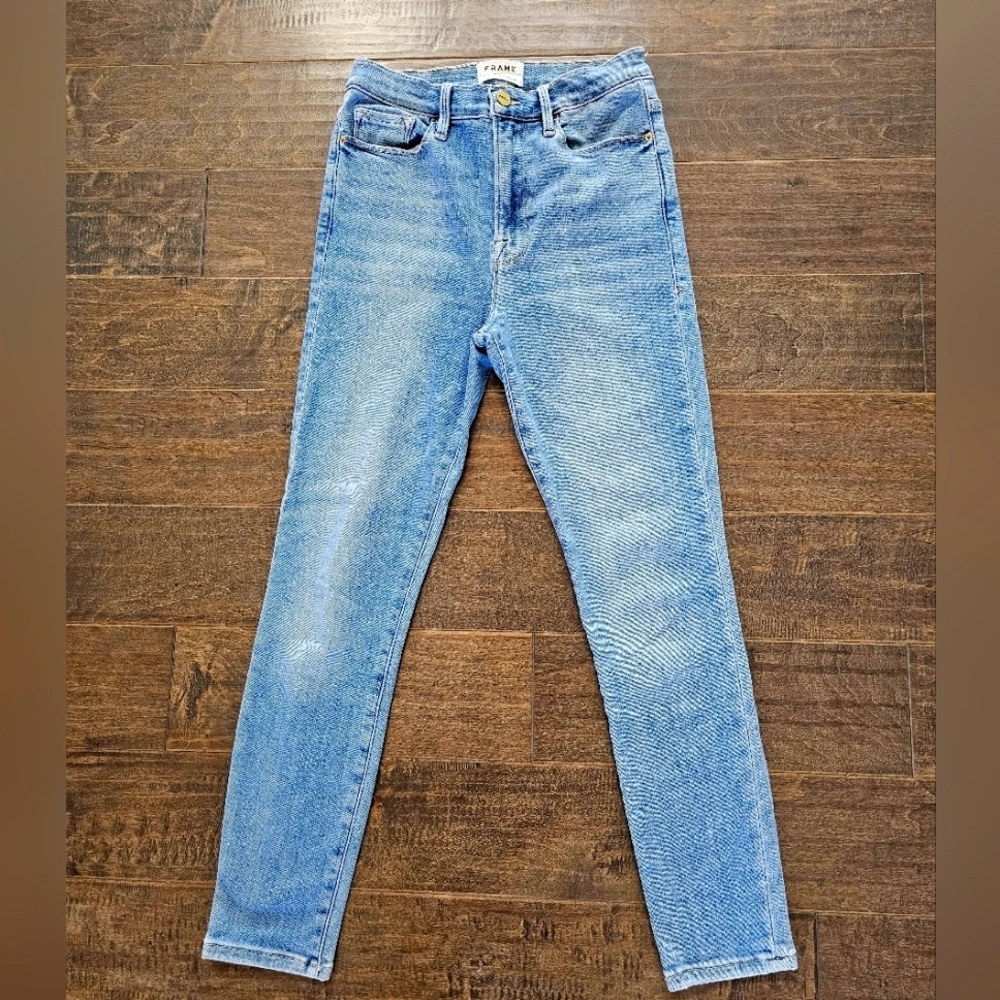 Frame Ali High Rise Cigarette Jeans sz 28